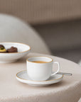 Afina Gold Saucer espresso cup 115x115x20mm/
