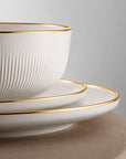 Afina Gold Salad bowl M 240x240x90mm/2.8l