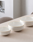 Afina Gold Salad bowl M 240x240x90mm/2.8l