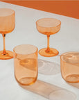 Like Apricot Water Glass,  Set of 2 Pieces