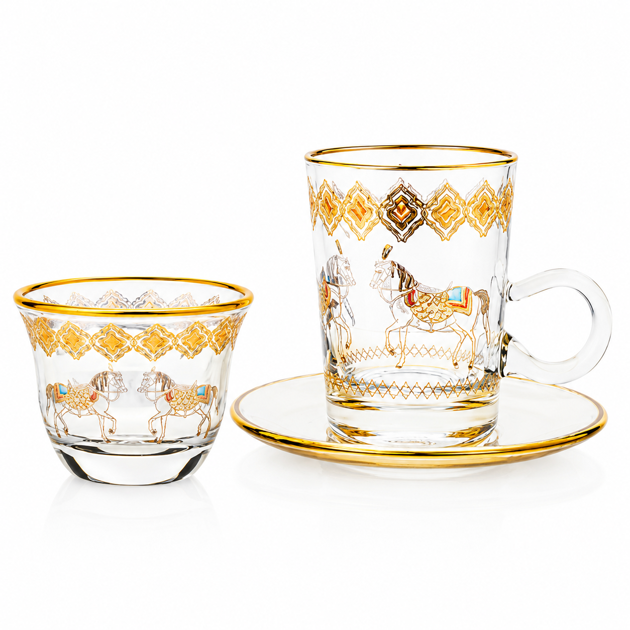 Pferd Amber Tea, Coffee Set - 12 pcs