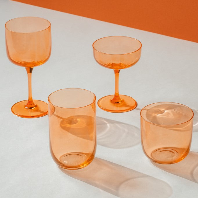 Like Apricot Water Glass Set 2 Pcs 280ml