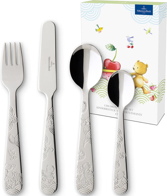 Hungry Bear Children cutlery set 4pcs