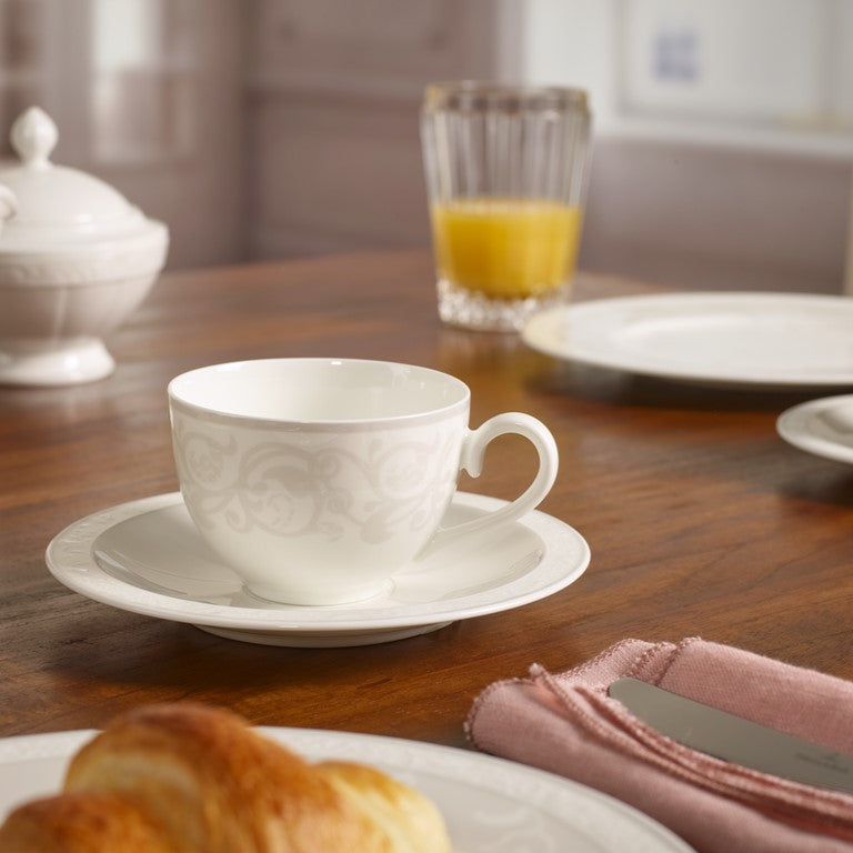 Grey Pearl Coffee/Tea Set- 15 Pcs for 6 Persons