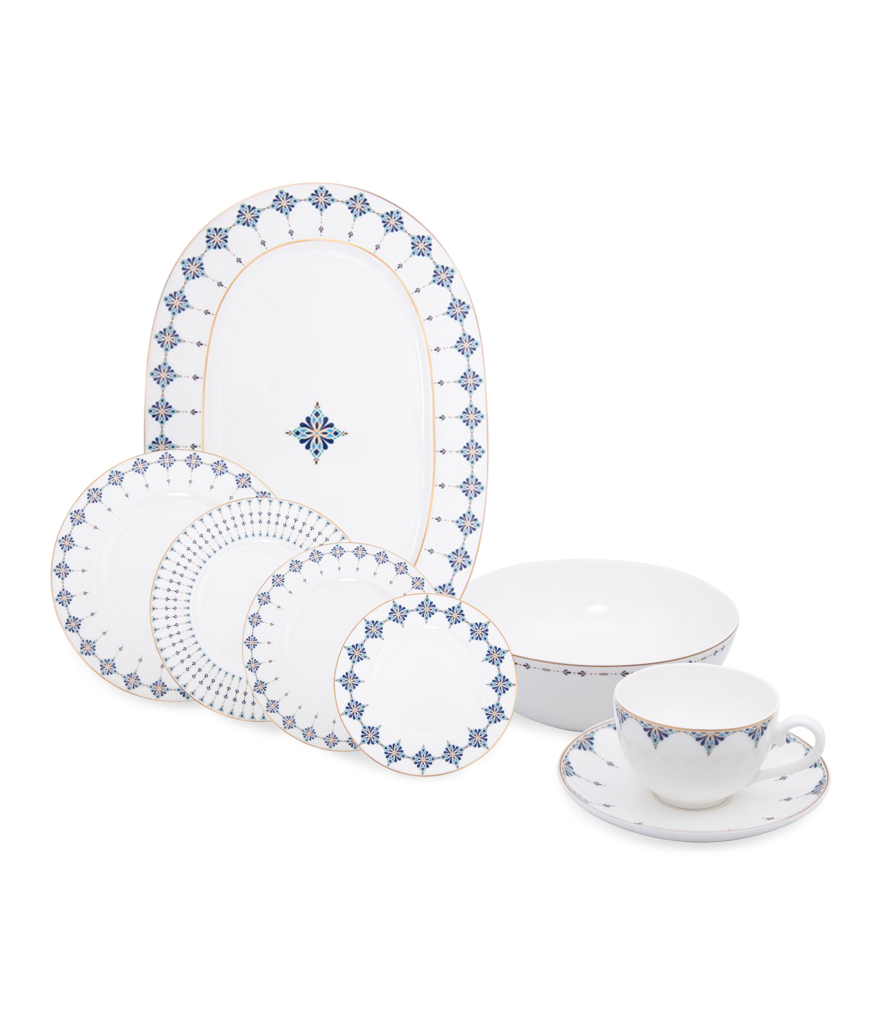 Crafted Denim Breakfast Set of 6 Pieces – Villeroy and Boch