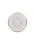 Embroidery Gold S/6 Tea Cup W/Saucer for 120Ml