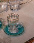 Pferd Tiffany Set of 6 Tea Cup with Saucer, 120 ml