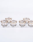 Pferd Amber Set of 6 Gawa Cup 80 ml