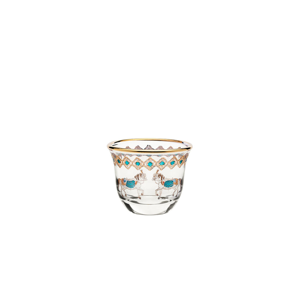 Tiffany Horse Coffee/Tea set of 14 pieces