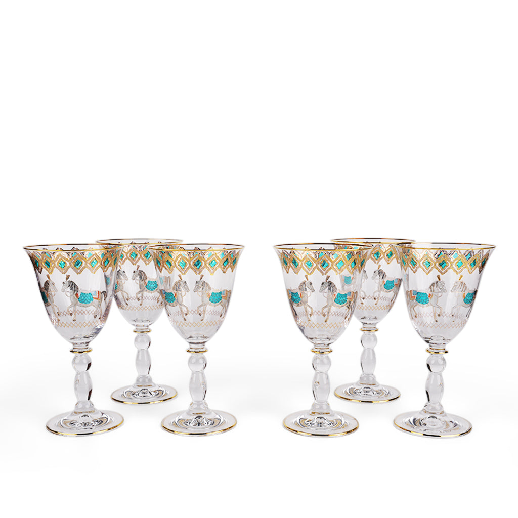 Pferd Tiffany Set of 6 Water Small 190 ml