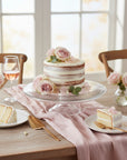 Palace Chic Footed plate and Dome 24cm