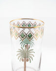 Palm Green Set of 6 Long Drink 350 ml