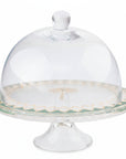 Palm Footed plate and Dome 24cm