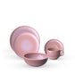 Perlemor Coral Dinner Set 6 Person On 30 Pieces