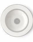 Geo Rose Grey & Platinum Dinner Set-18 Pcs for 6 Persons