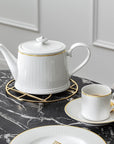 Chateau Coffeecup & Saucer – Set of 6