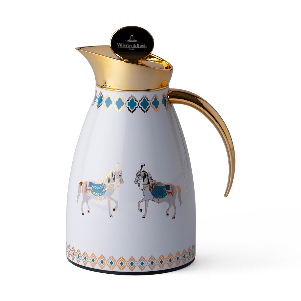 Tiffany Horse Coffee/Tea set of 14 pieces