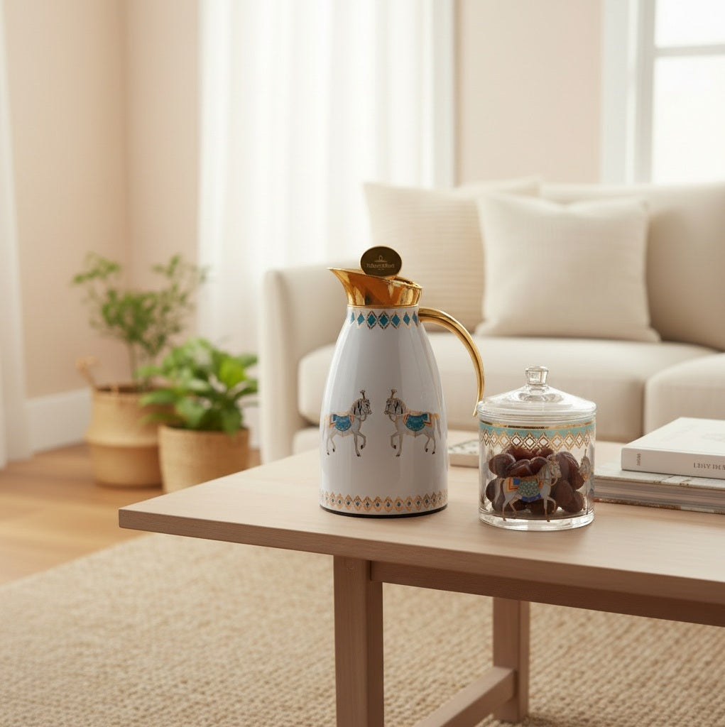 Pferd Tiffany Gold Thermos 0.7L