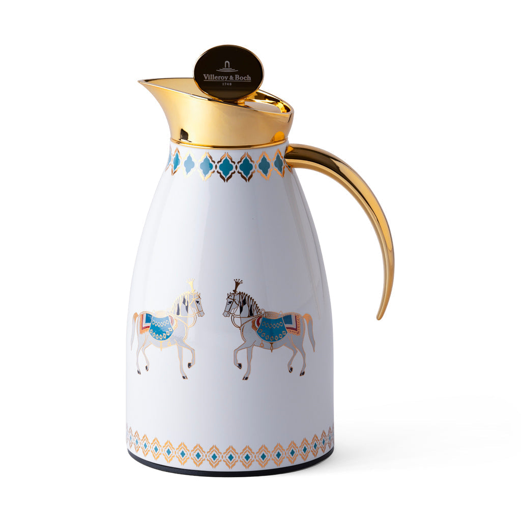 Tiffany Horse Coffee/Tea set of 14 pieces