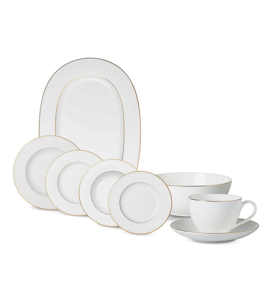 Anmut Gold Dinner Set 38 Pieces For 6 Person