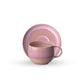Perlemor Coral Coffee/Teacup Set 6 Person