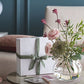 Rose Garden Home Vase/Hurricane Lamp 19x19x17cm