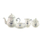 Old Luxembourg Tea Set 6 Person On 15 Pieces