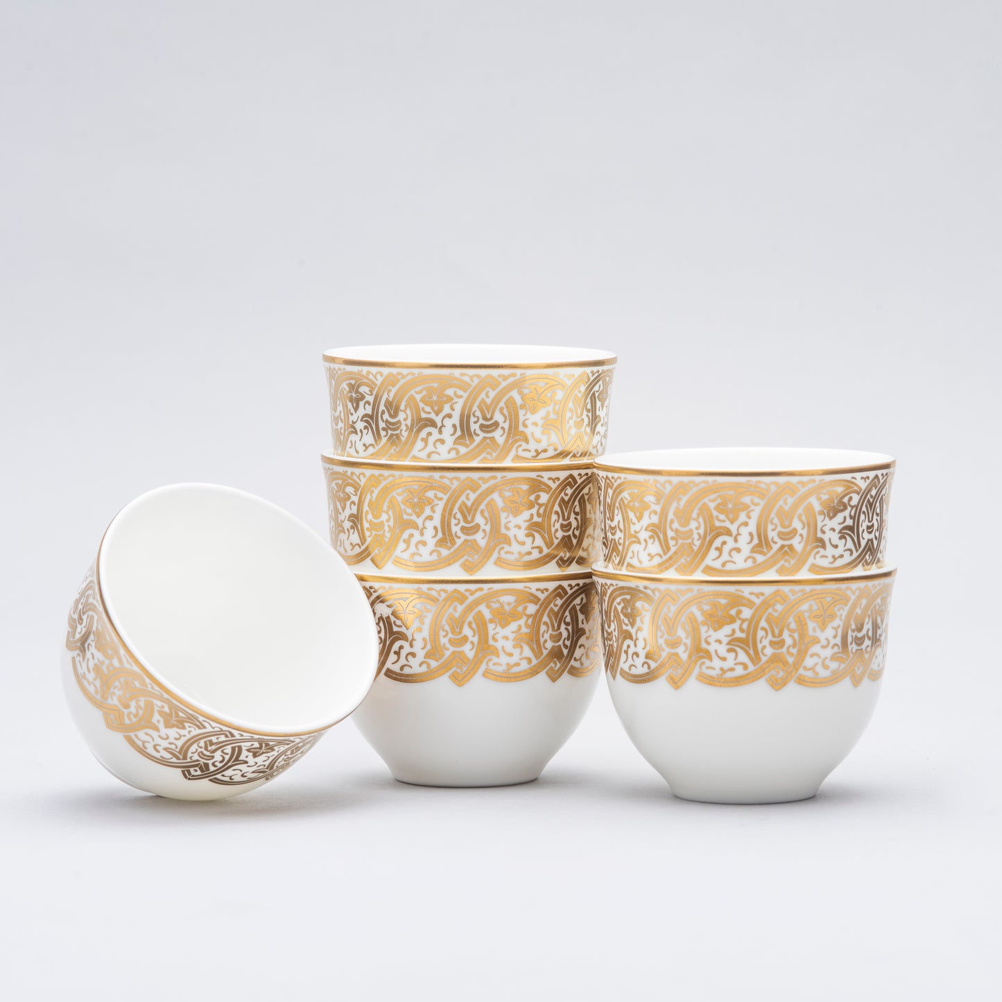 Golden Oasis Arabic Coffee Cup 0.08L 6 Pieces