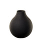 Manufacture Collier noir Vase Perle small 11x11x12cm