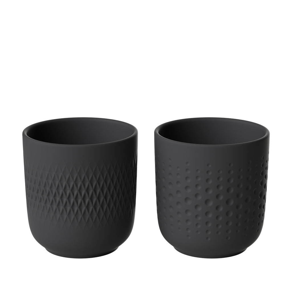 Manufacture Collier Noir Mug 0.29L Set 2pcs