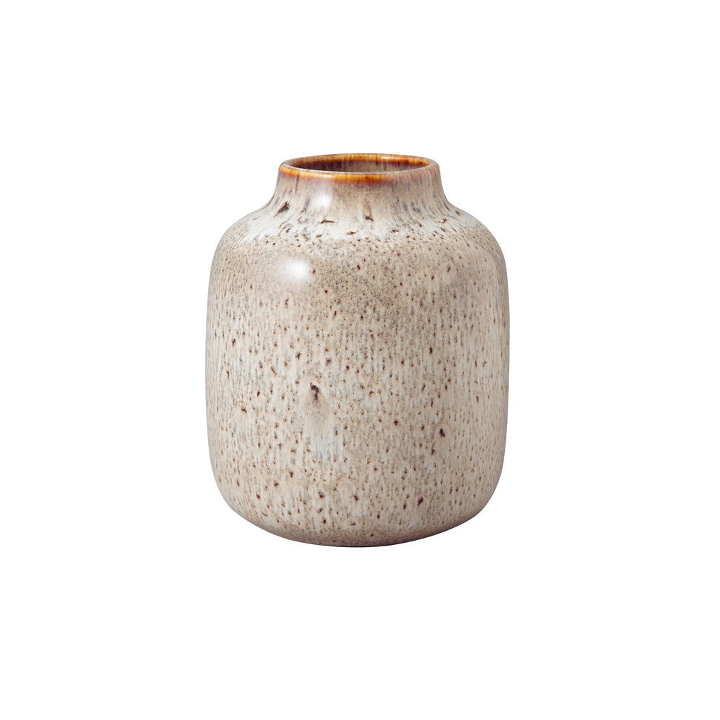 Drop Vase Beige Small 12,5x12,5x15,5cm