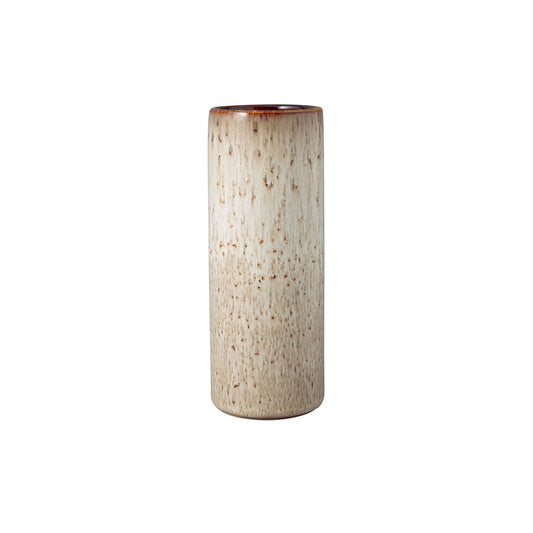 Cylinder Vase Beige Small 7,5x7,5x20cm