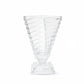 Spiral Crystal Vase with Foot H-33.5cm