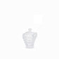 Spiral Crystal Decorative Bowl With Cover 12cm
