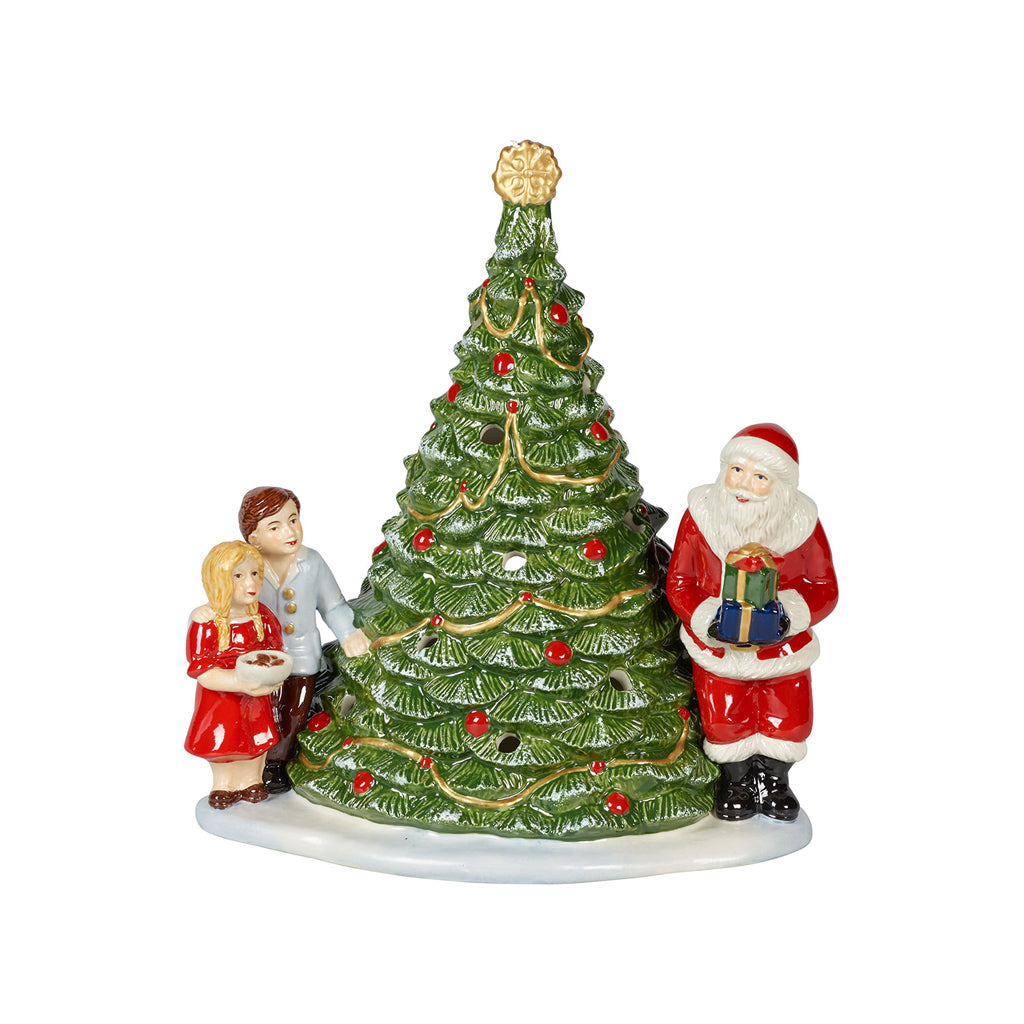 Christmas Toys - Santa On Tree 20x17x23cm