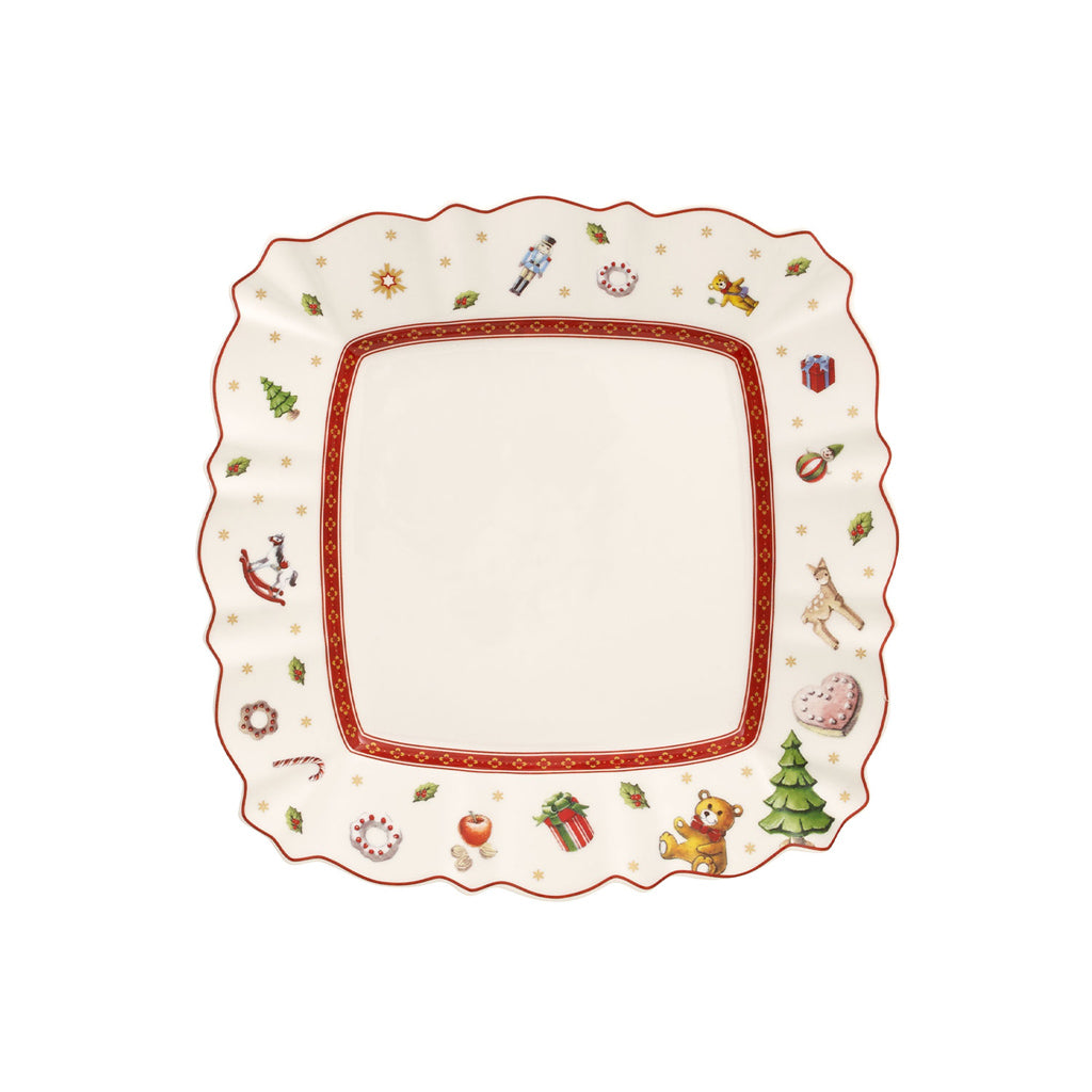 Toy's Delight Square Salad Plate 22x22cm