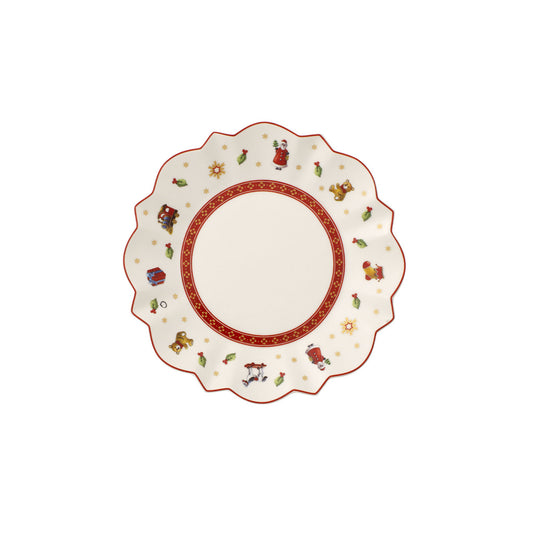 Toy's Delight Bread & Butter Plate White 17cm Set of 6 pcs