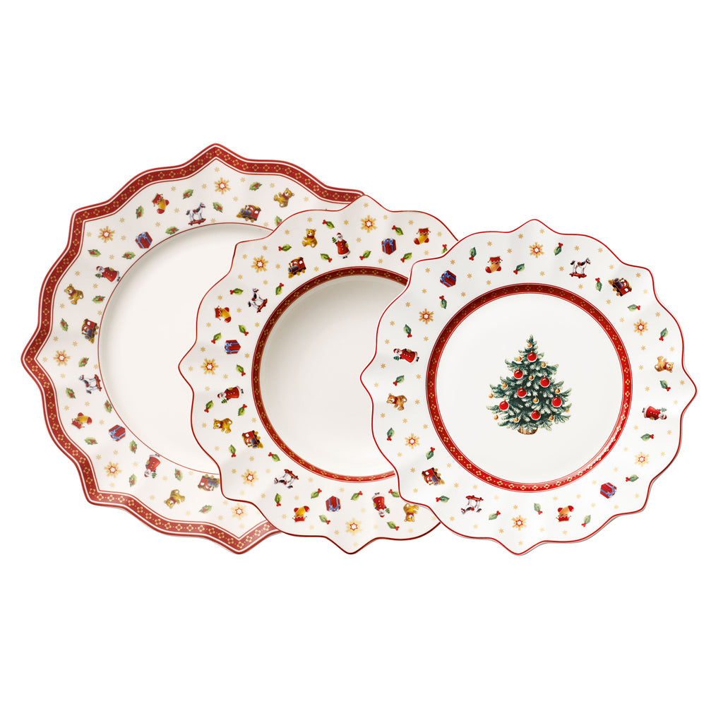 Toy's Delight Set of Plates, 12pcs.