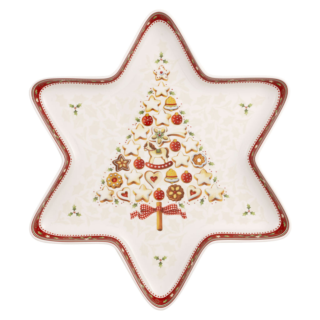 Winter Bakery Delight Star Bowl Large