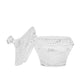 Glow Crystal Decorative Bowl With Cover 12cm