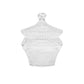 Glow Crystal Decorative Bowl With Cover 12cm