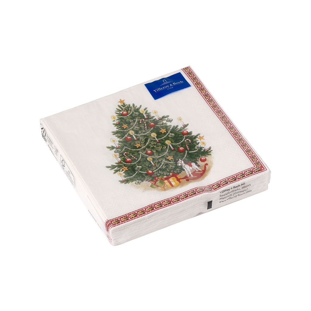 Winter Specials C-Napkin Fir Tree 25x25cm