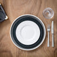 Manufacture Rock Blanc Dinner Set 6 Person On 24 Pieces