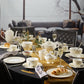 Ivoire Breakfast Cup And Saucer Set 6 Person