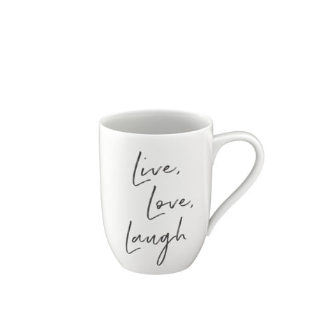 Statement Mug Live Love Laugh