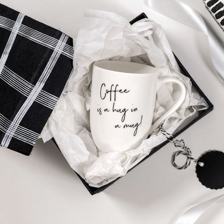 Statement Mug Coffee Is Hug In A Mug