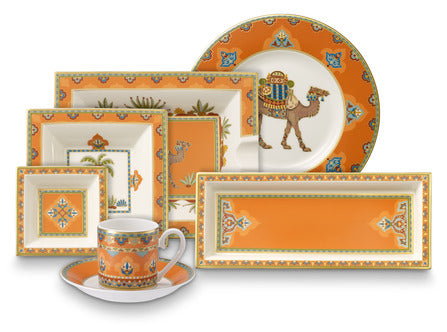 Samarkand Mandarin Ashtray 17x21cm