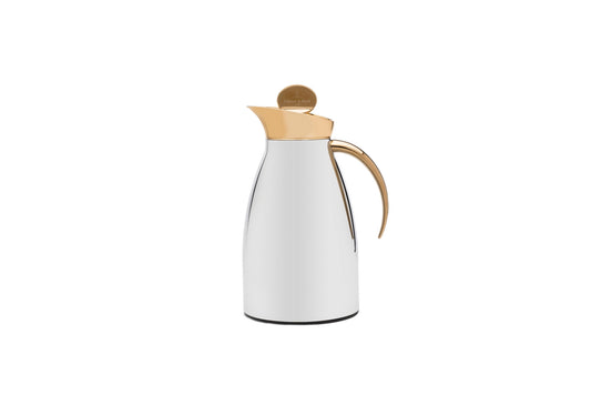 Chic 0.7L Thermos Chrome With Gold