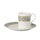 MetroChic Coffee Cups With Saucers Set 6 Person