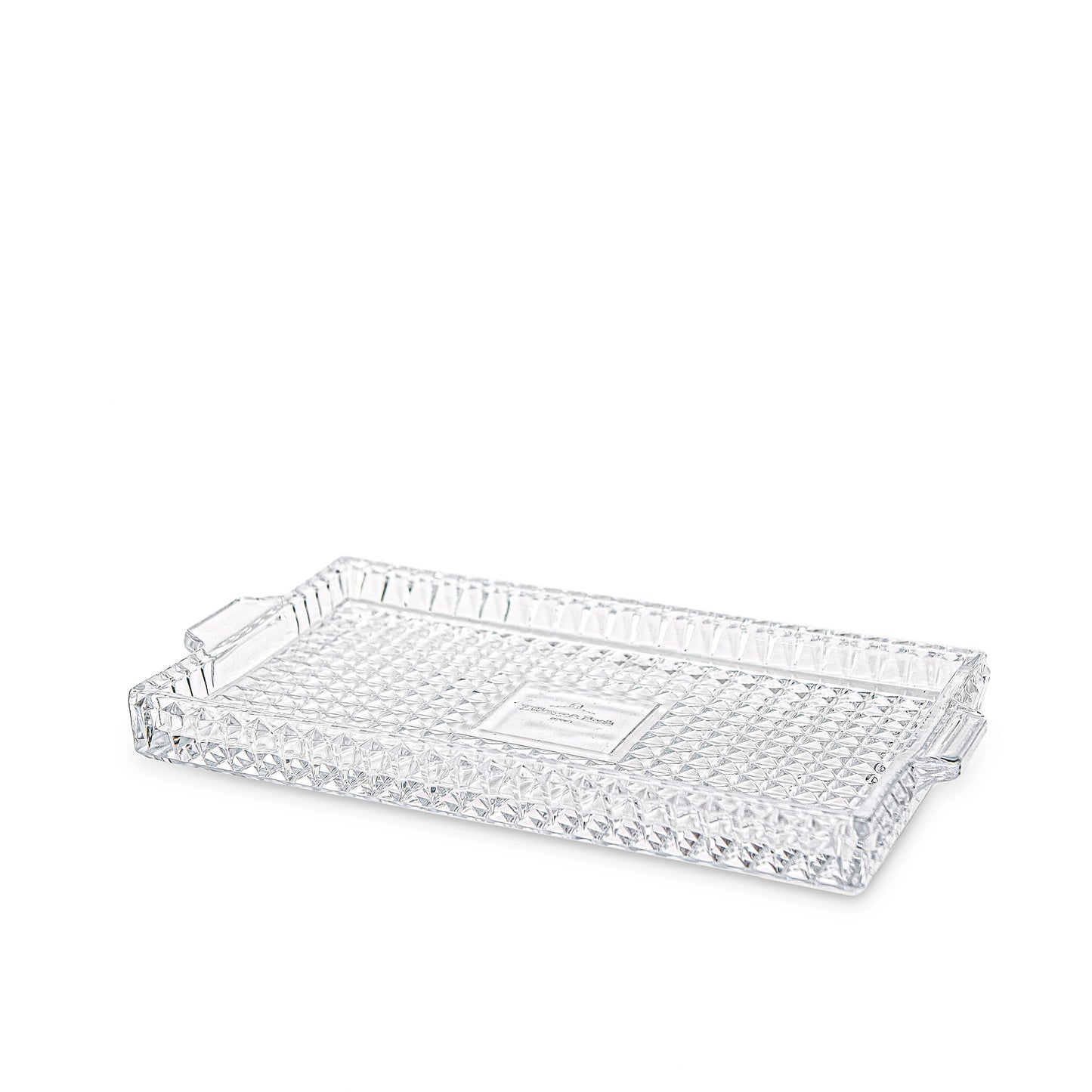 Villeroy And Boch Spiral Rectangular Tray With Handle 30x19cm